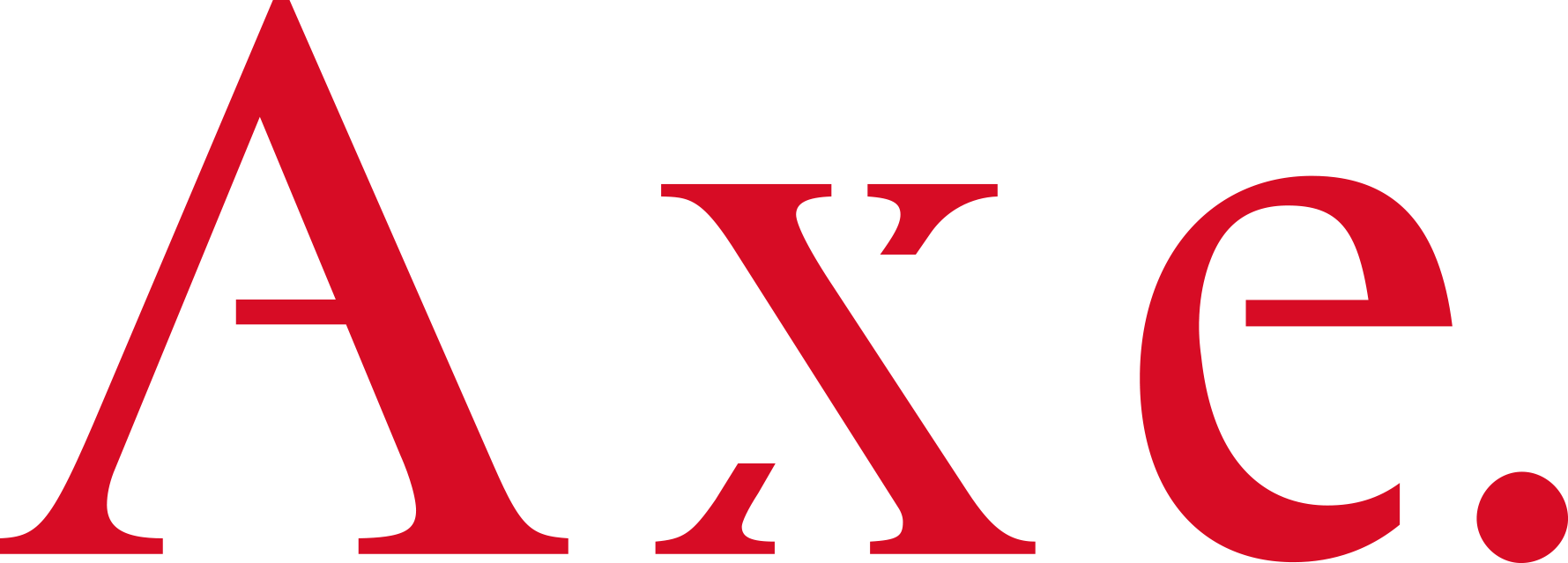 Axe.のロゴ